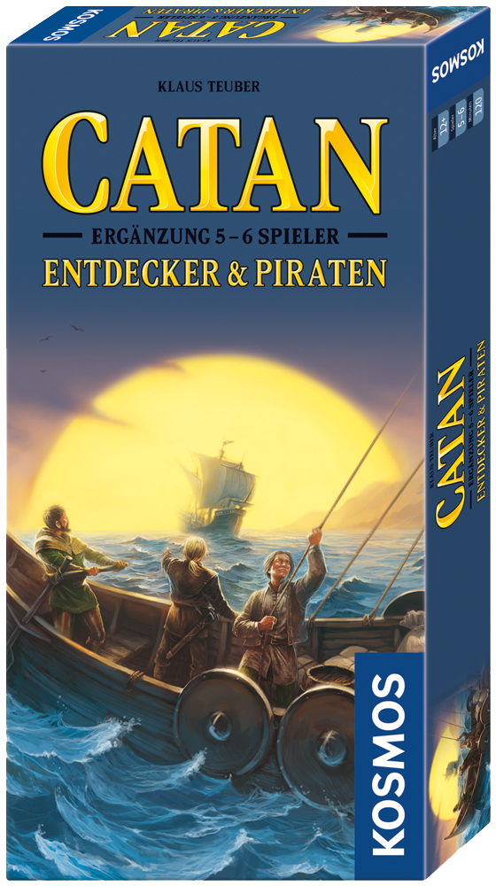 CATAN Entdecker & Piraten 5-6 Ergänzung Box