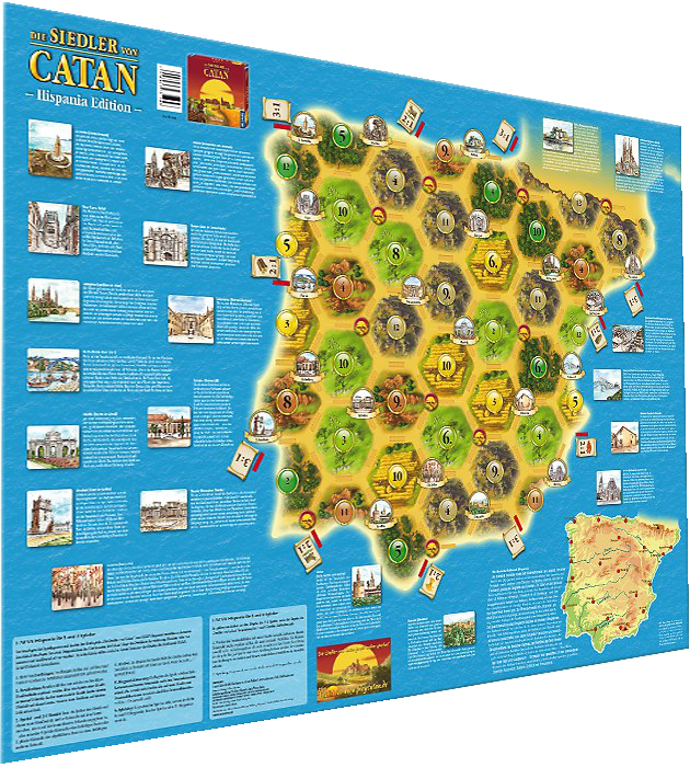CATAN Länderszenario Hispania Edition