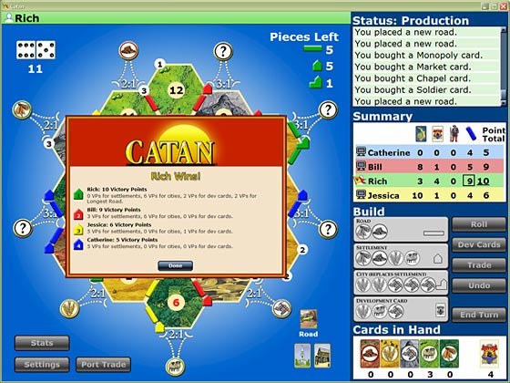 CATAN for MSN Games