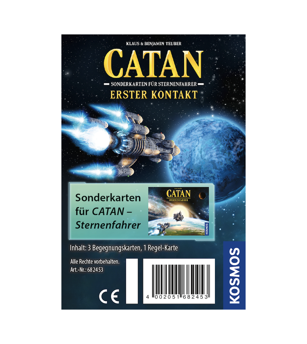 CATAN - Sternenfahrer - Sonderkarten - Erster Kontakt