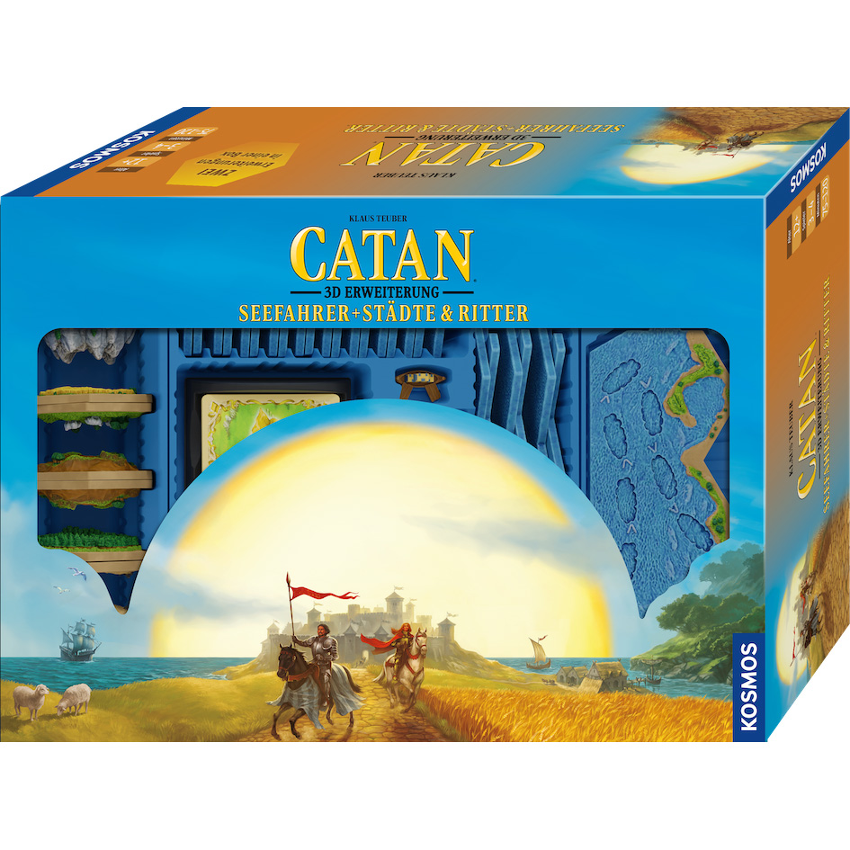 CATAN - 3D Expansion - Seafarers and Cities & Knights